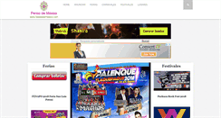 Desktop Screenshot of fiestasdemexico.com